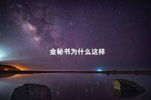 金秘书为什么这样