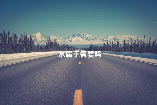 水属于需要吗
