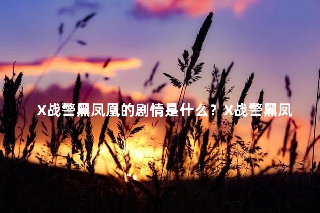 X战警黑凤凰的剧情是什么？X战警黑凤凰：超能力女孩内心的黑暗挣扎