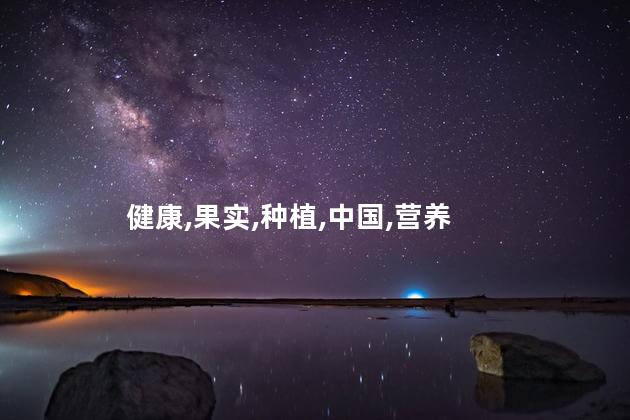 健康,果实,种植,中国,营养