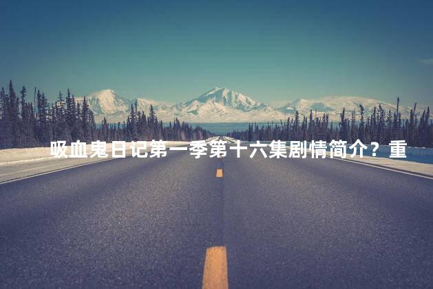 吸血鬼日记第一季第十六集剧情简介？重写标题：吸血鬼日记第一季大结局：爱与背叛交织的决战