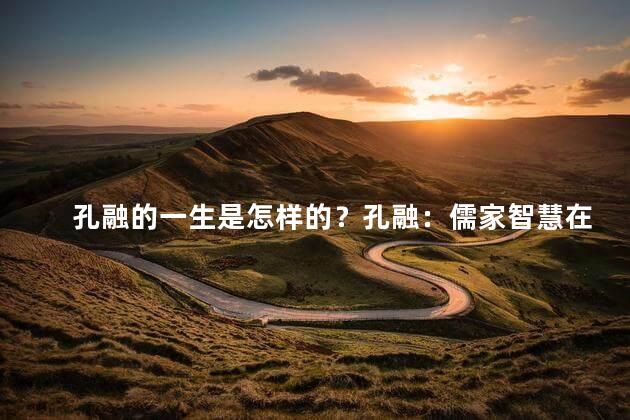 孔融的一生是怎样的？孔融：儒家智慧在历史中的闪耀
