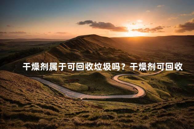 干燥剂属于可回收垃圾吗？干燥剂可回收吗？了解垃圾分类