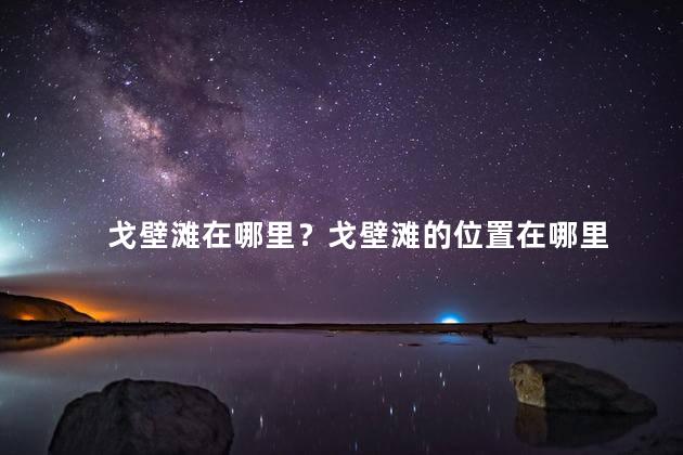 戈壁滩在哪里？戈壁滩的位置在哪里