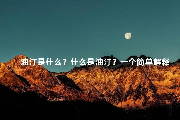 油汀是什么？什么是油汀？一个简单解释